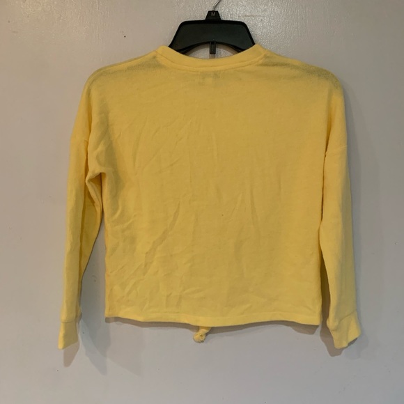 Crop front tie top - Picture 2 of 3